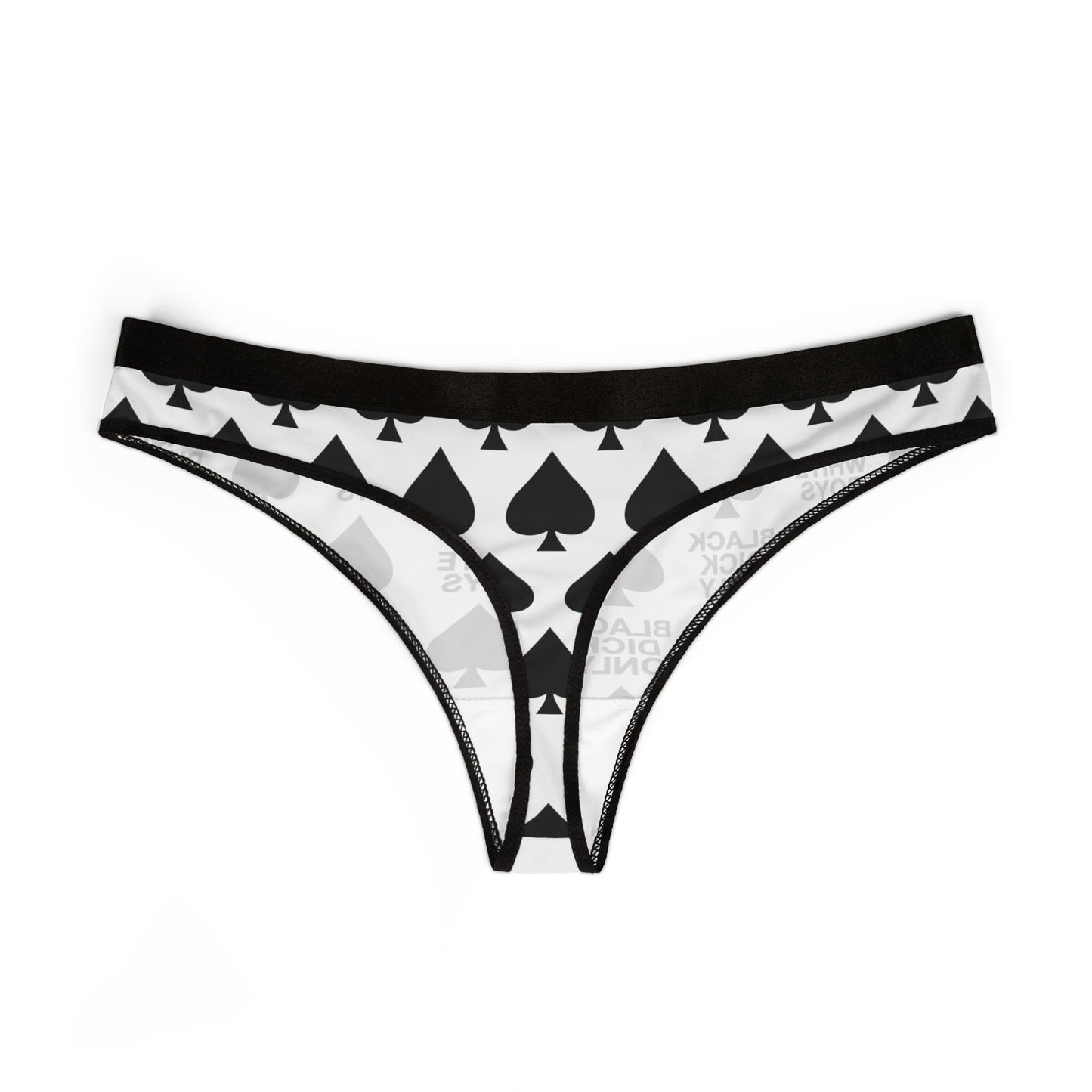 BBC ONLY Thong | Hotwife BBC Panties, Cuckold Underwear for Naughty Lingerie