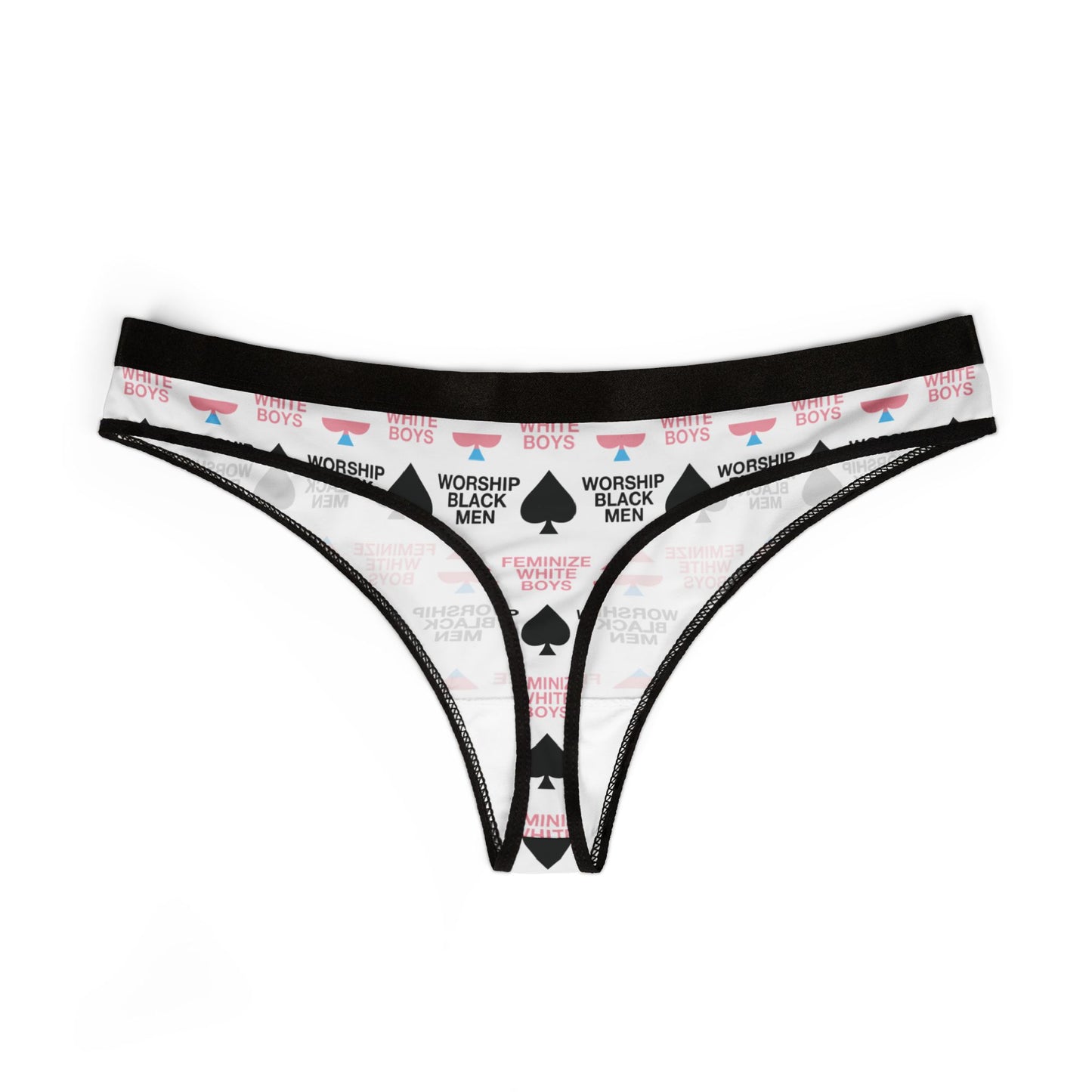 Worship Black Men Feminize White Boys Thong