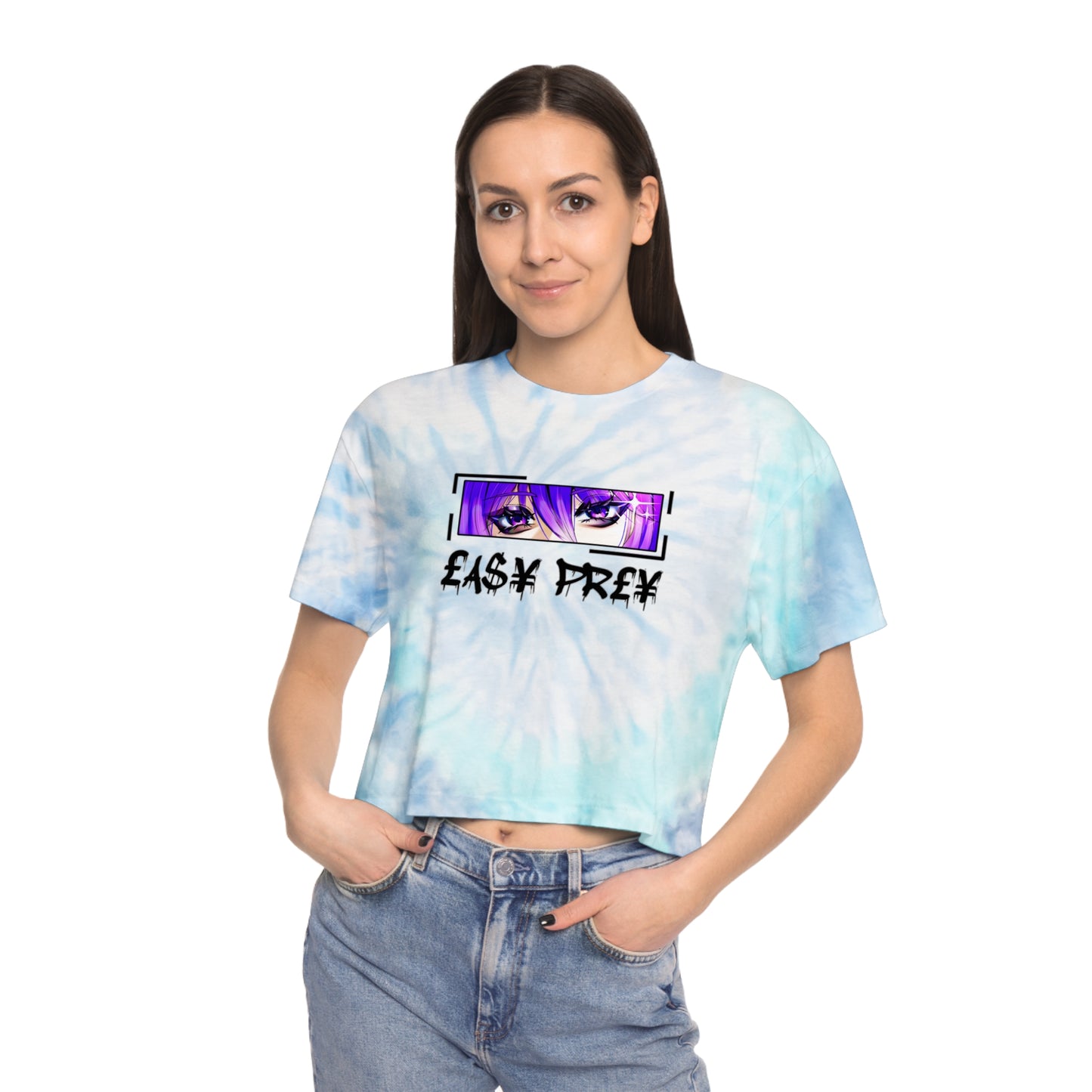 EA$Y PREY | Tie-Dye Crop Tee
