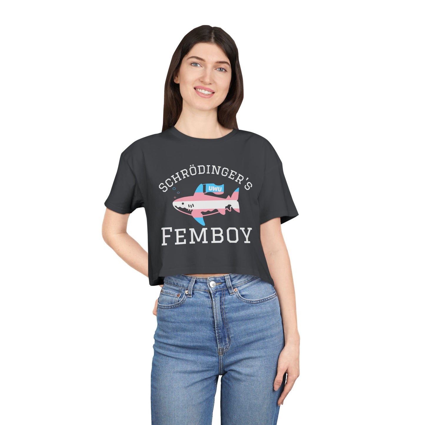 Femboy Trans Crop Top