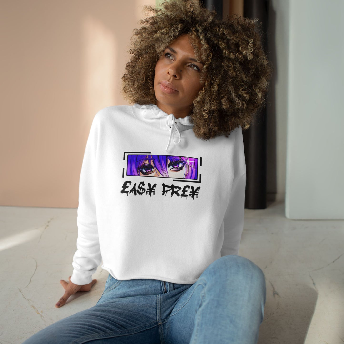 EA$Y PREY | Crop Top Hoodie