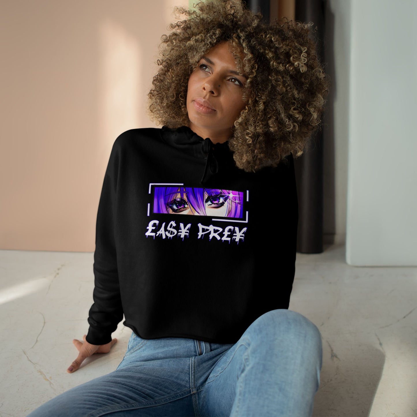 EA$Y PREY | Crop Top Hoodie