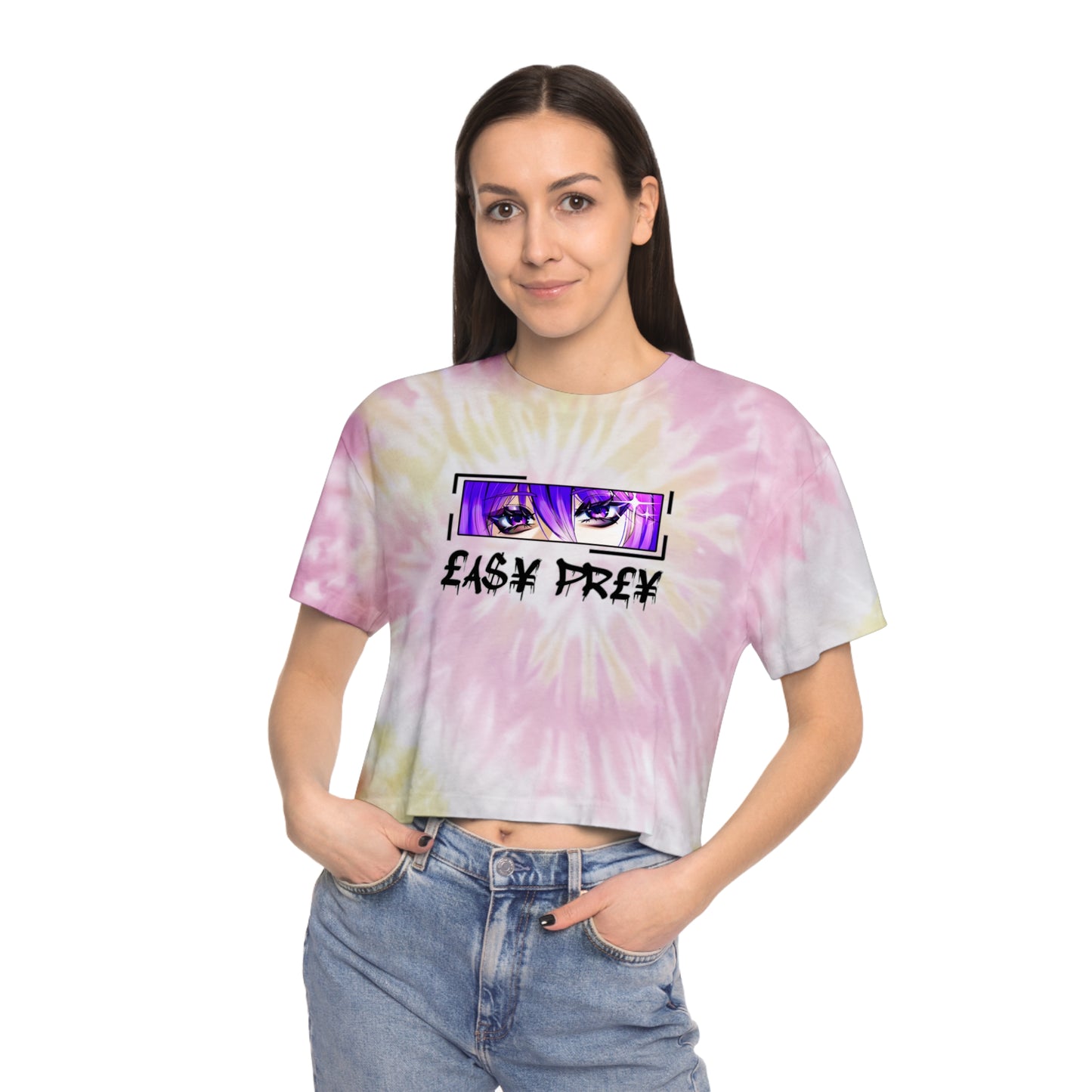 EA$Y PREY | Tie-Dye Crop Tee