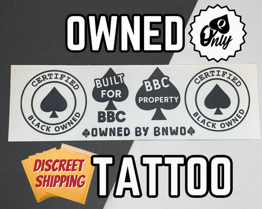 Certified Black Owned Mixed Tattoo Sheets