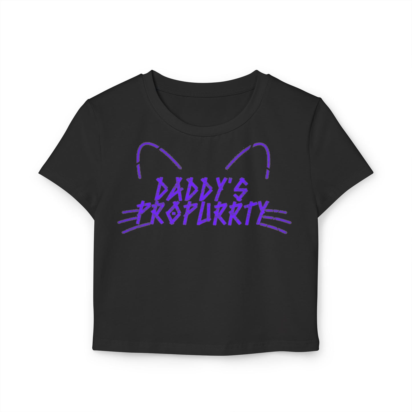 Daddy's Propurrty | Baby Crop Top