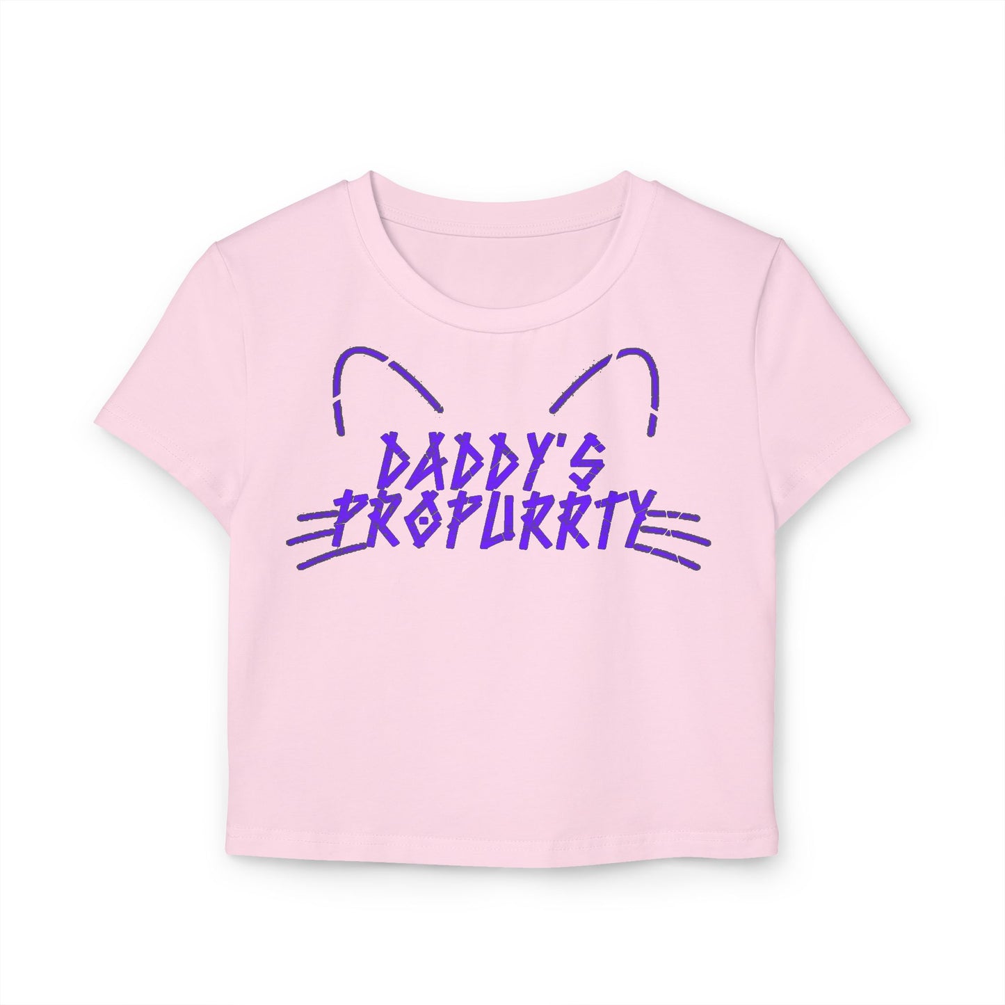 Daddy's Propurrty | Baby Crop Top