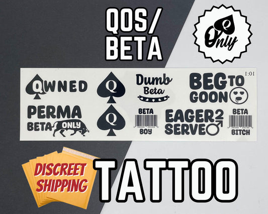 Gooner Owned Beta Tattoo | QOS Tattoo, BNWO, BBC Tattoos