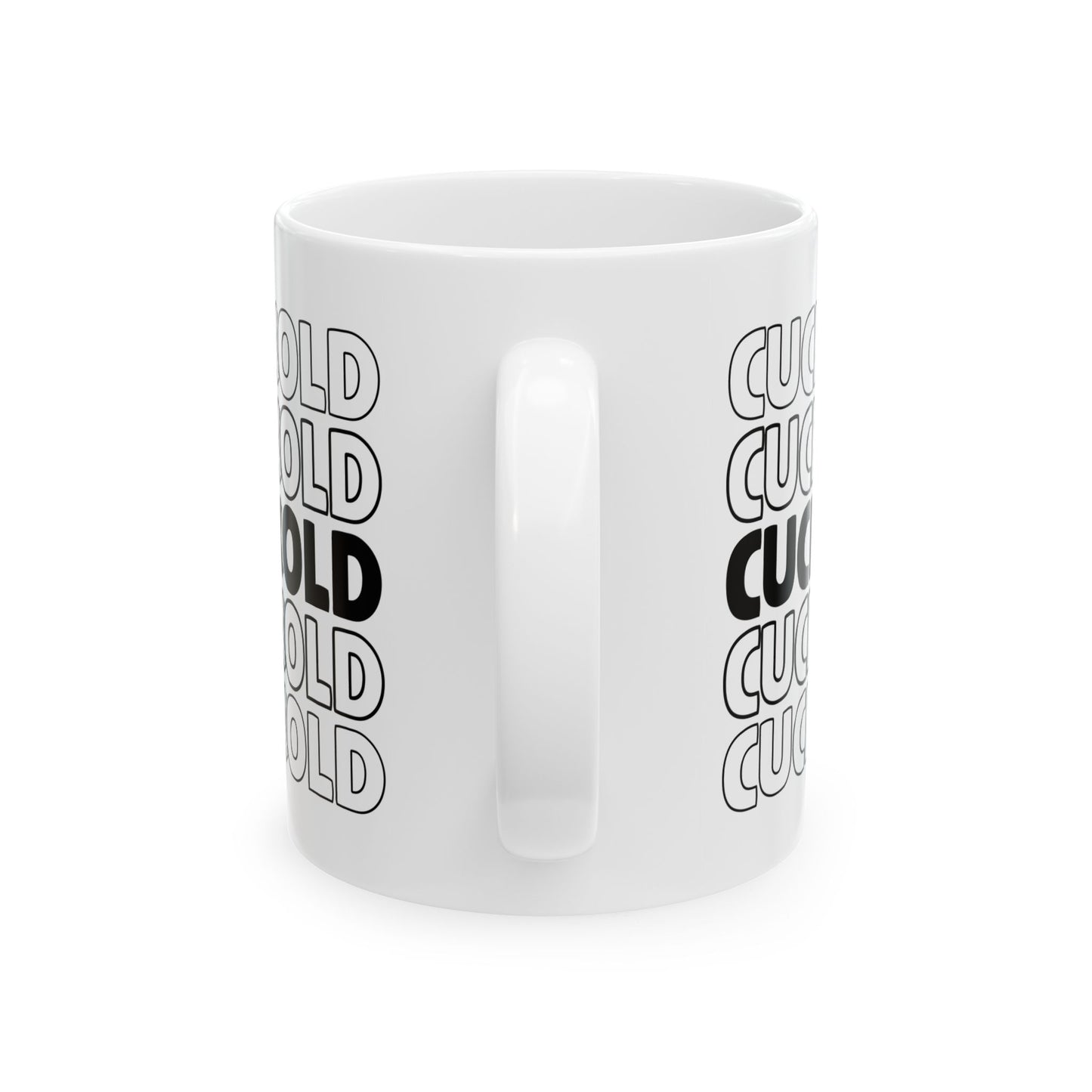 Cuckold Ceramic Mug | Cuckold Hotwife Beta Male Femdom Dominatrix Humiliation Wife Watching Bull Sissy Mistress, Gift for Swinger Husband, 11oz 15oz