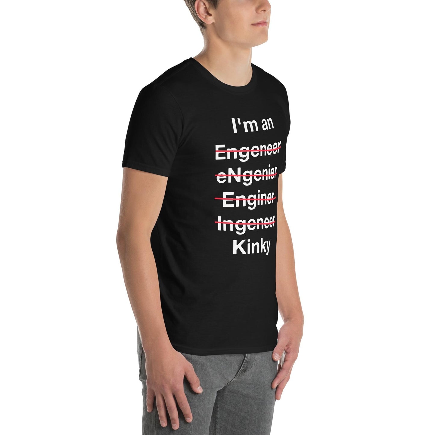 Kinky Engineer T-Shirt – Nerd Humor Tee, Engineering Gift, STEM Joke Shirt, Geeky Apparel