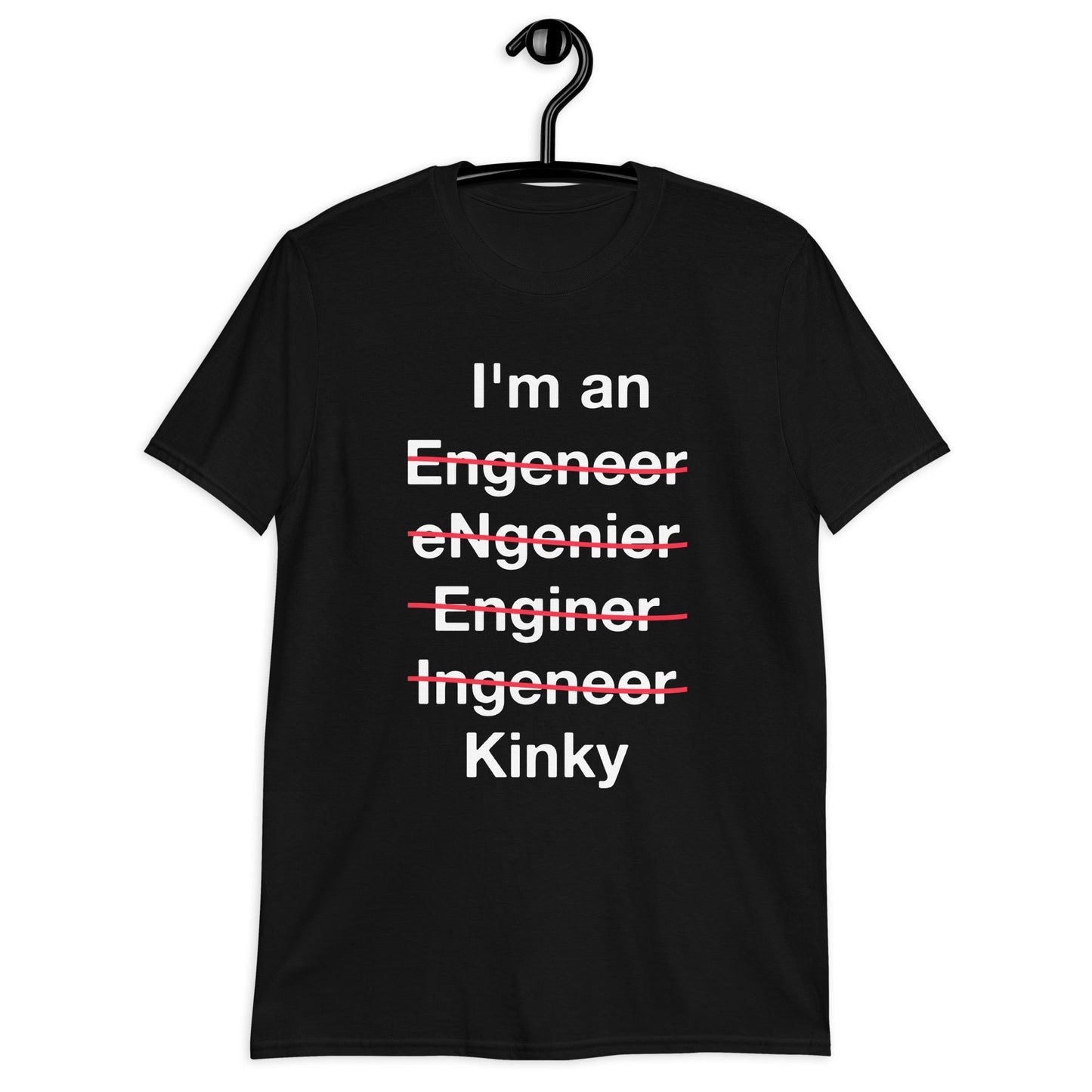 Kinky Engineer T-Shirt – Nerd Humor Tee, Engineering Gift, STEM Joke Shirt, Geeky Apparel