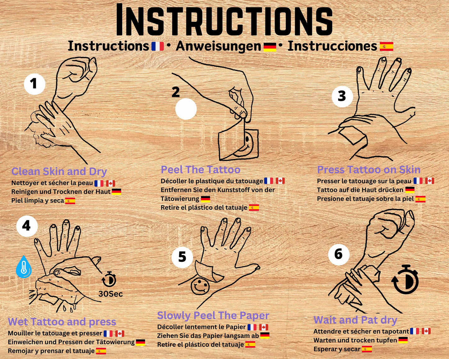 Test Test Swingers Pineapple - Temporary Tattoo