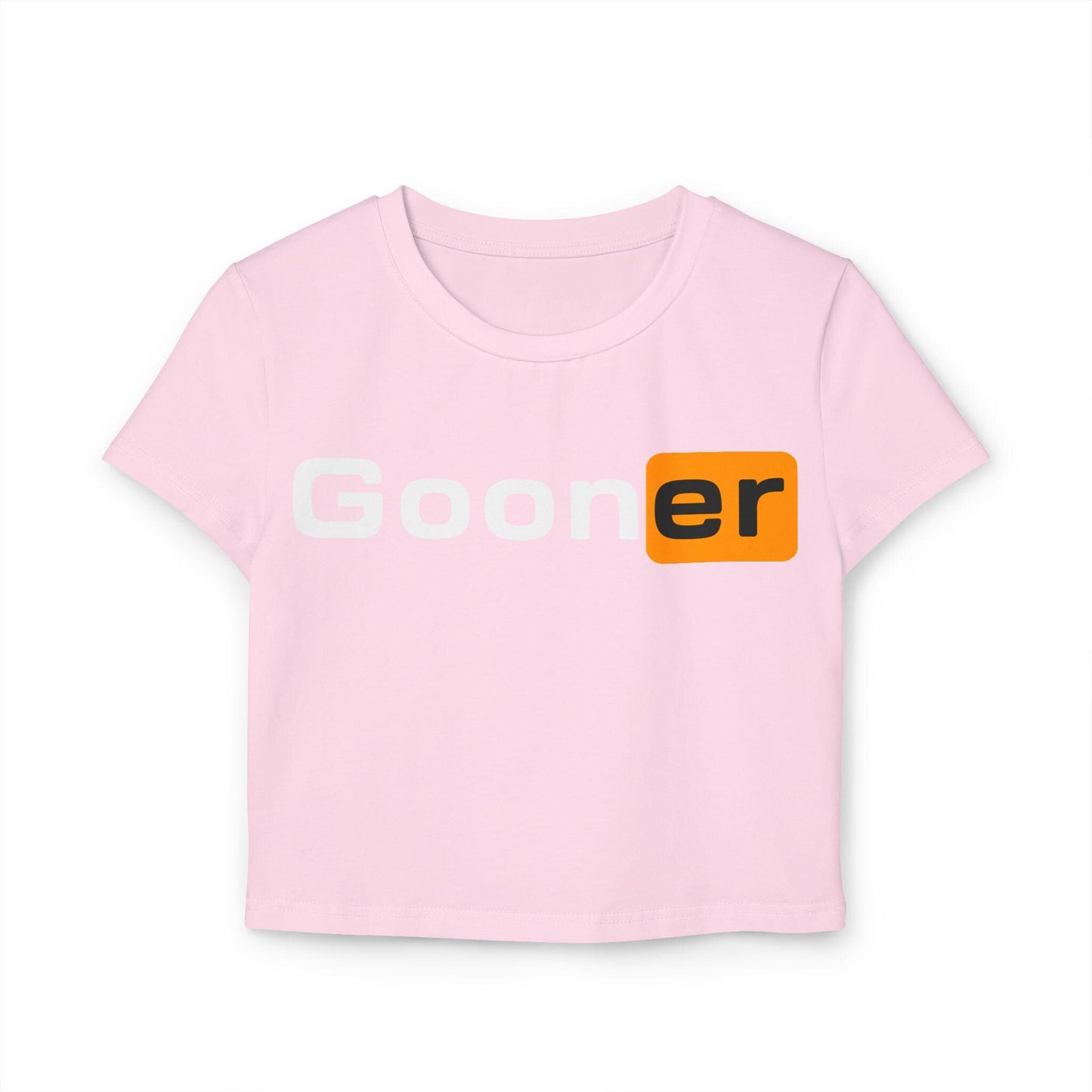 Gooner T-shirt bdsm crop top chastity crop top sissy crop top Goon tshirt BNWO Queen of Spade BETA Humilation