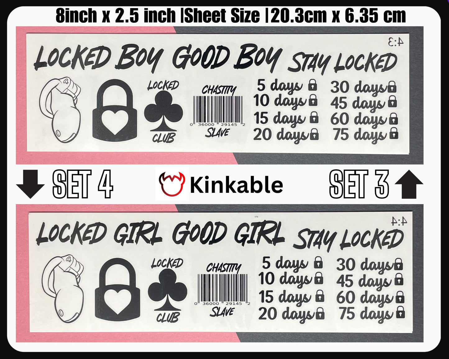 Chastity and Sissy Temporary Tattoos | bdsm chastity cage sissy gurl Humiliation BDSM Design body art Chastity Tattoos Sissy Tattoo