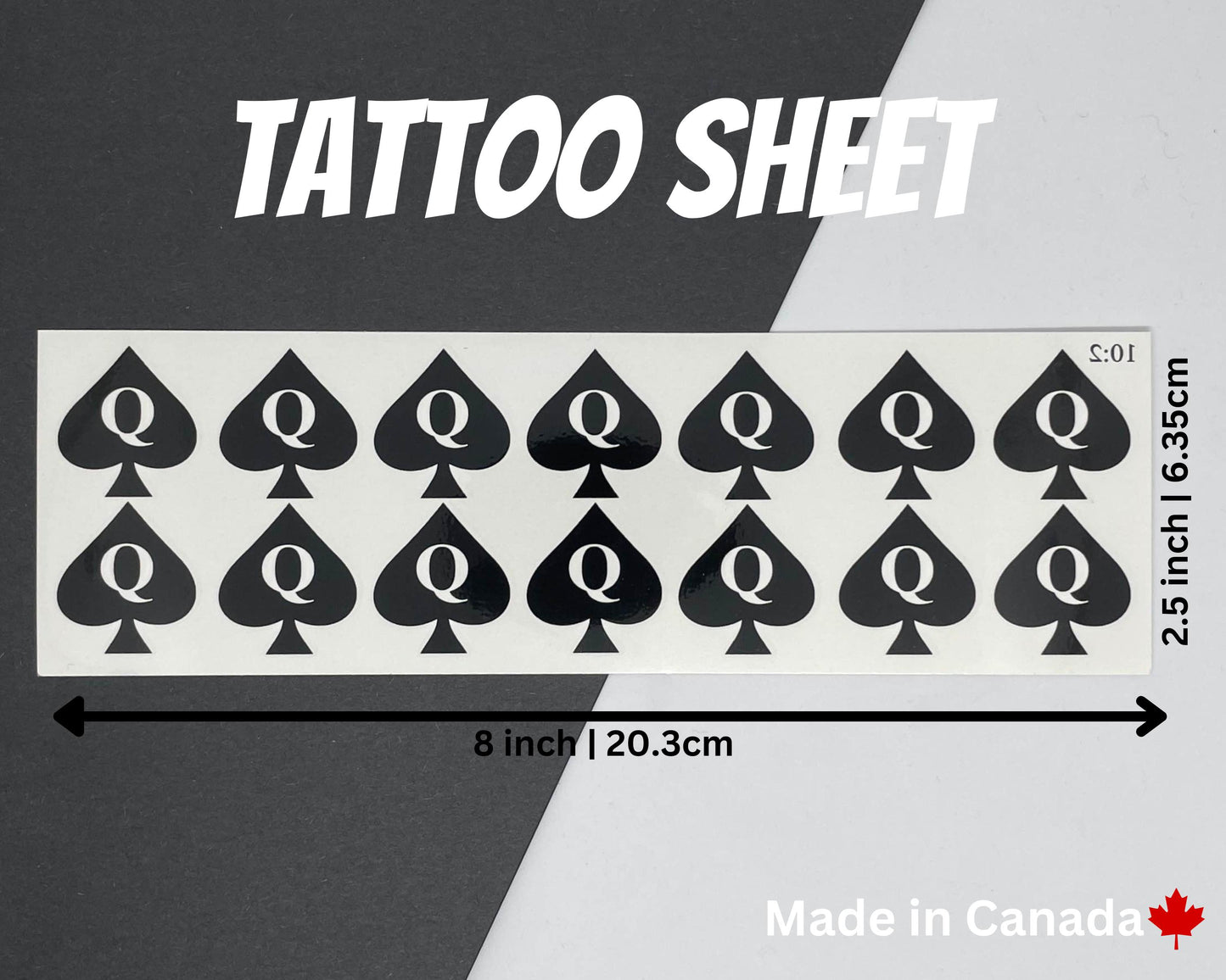 Beta Spades Tattoo Sheet | QOS Tattoo, BNWO, BBC Tattoo