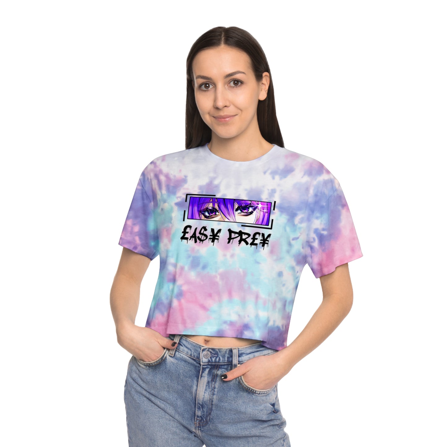 EA$Y PREY | Tie-Dye Crop Tee