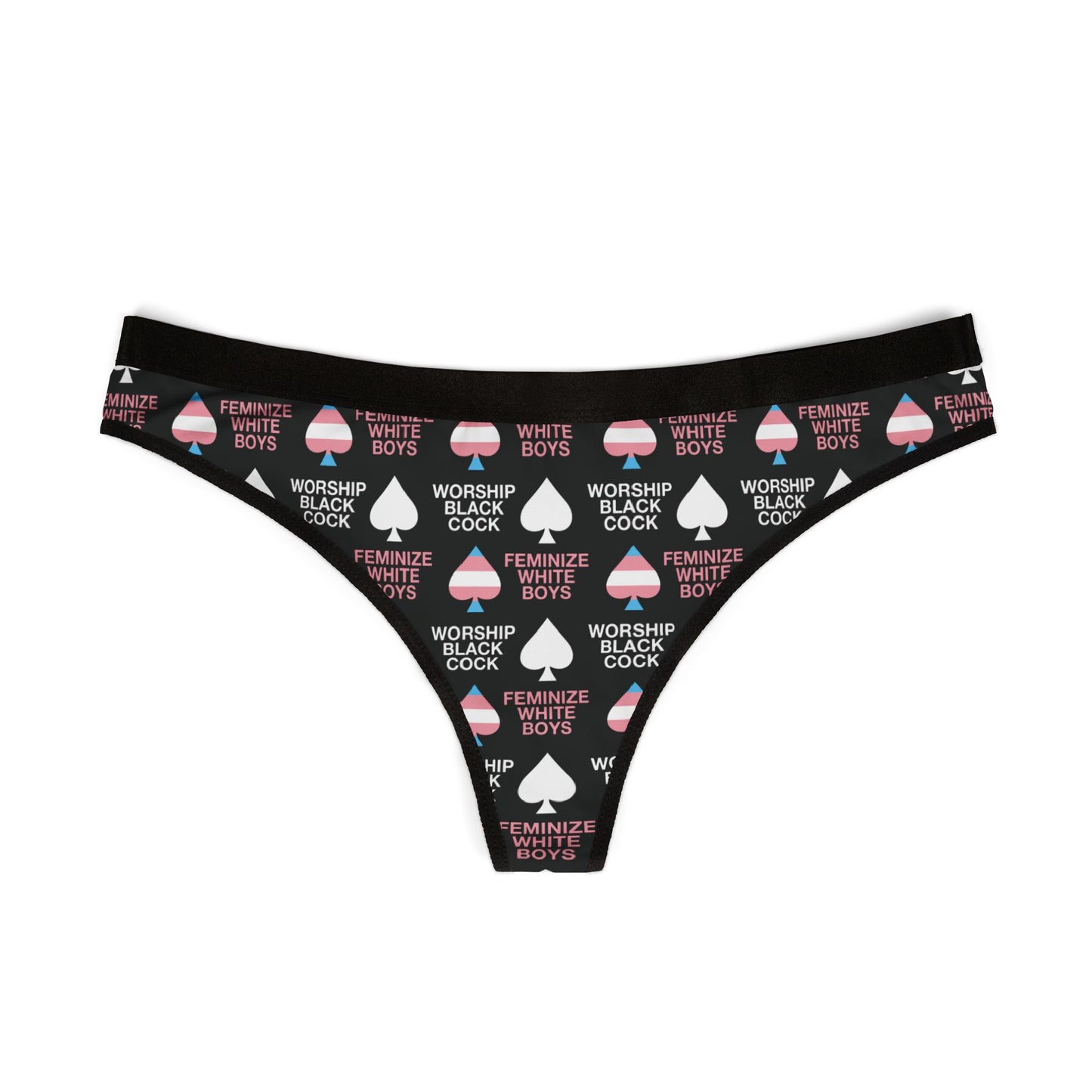 Worship BBC Feminize White bois Thong