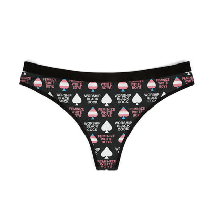 Worship BBC Feminize White bois Thong