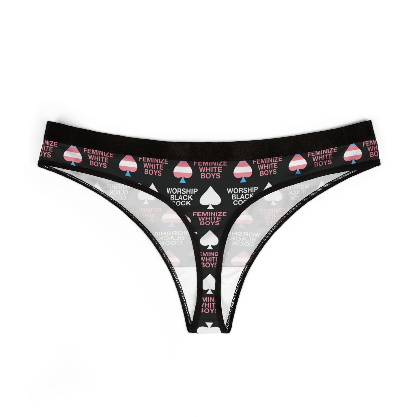 Worship BBC Feminize White bois Thong