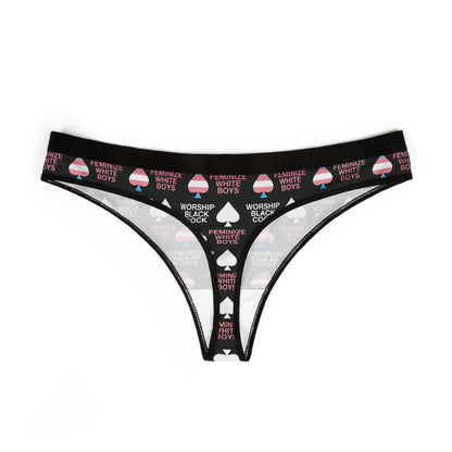 Worship BBC Feminize White bois Thong