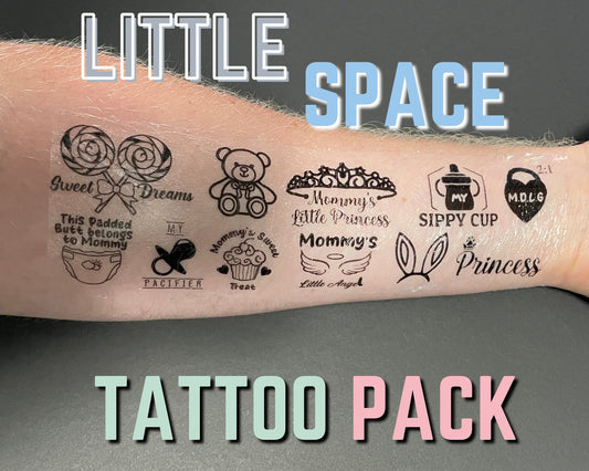 Little Space Temp Tattoos | Series 1