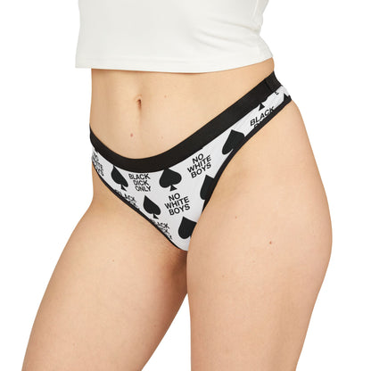 BBC ONLY Thong | Hotwife BBC Panties, Cuckold Underwear for Naughty Lingerie