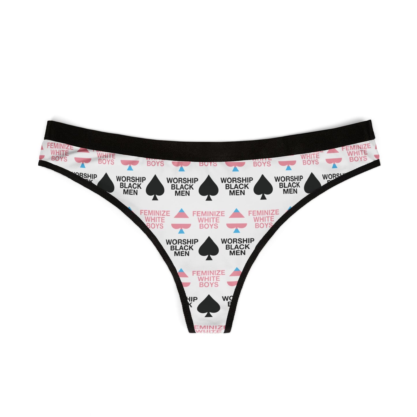 Worship Black Men Feminize White Boys Thong