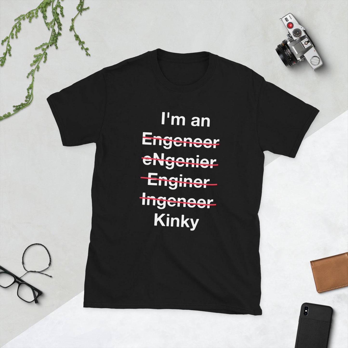 Kinky Engineer T-Shirt – Nerd Humor Tee, Engineering Gift, STEM Joke Shirt, Geeky Apparel