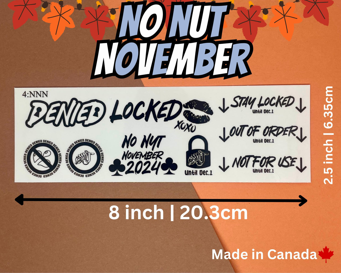 Locktober Temporary Tattoos | 5:LT