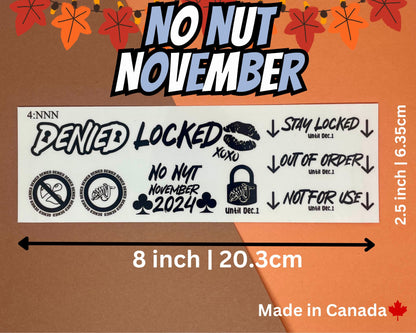 Locktober Temporary Tattoos | 5:LT