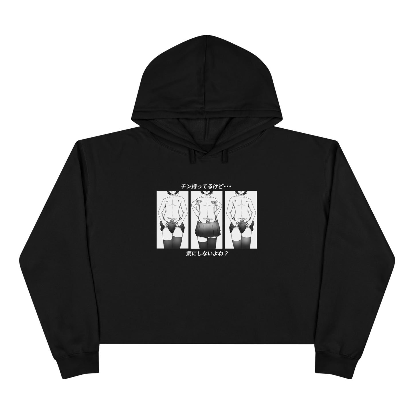 Slutmaker | Crop Top Hoodie
