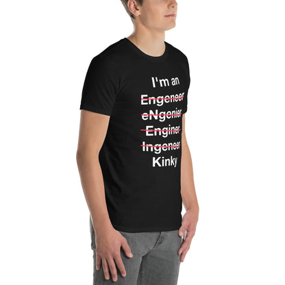 Kinky Engineer T-Shirt – Nerd Humor Tee, Engineering Gift, STEM Joke Shirt, Geeky Apparel