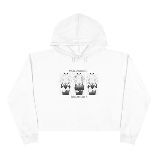 Slutmaker | Crop Top Hoodie