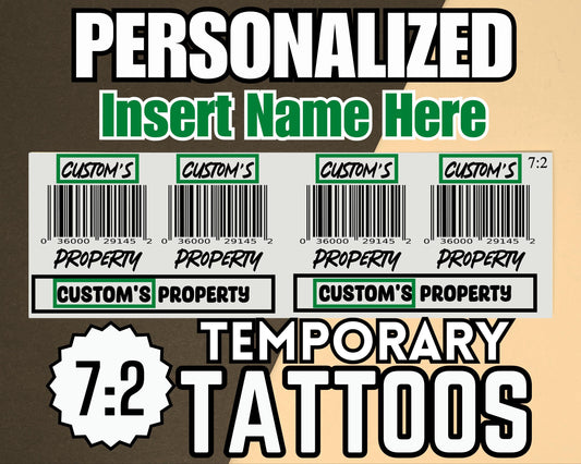Personalized Adult Temporary tattoos, BDSM tattoos, DDLG, Owned, Fetish Tattoo, Sexy Tattoo Kinkabl Slut Tattoo Toy tattoo