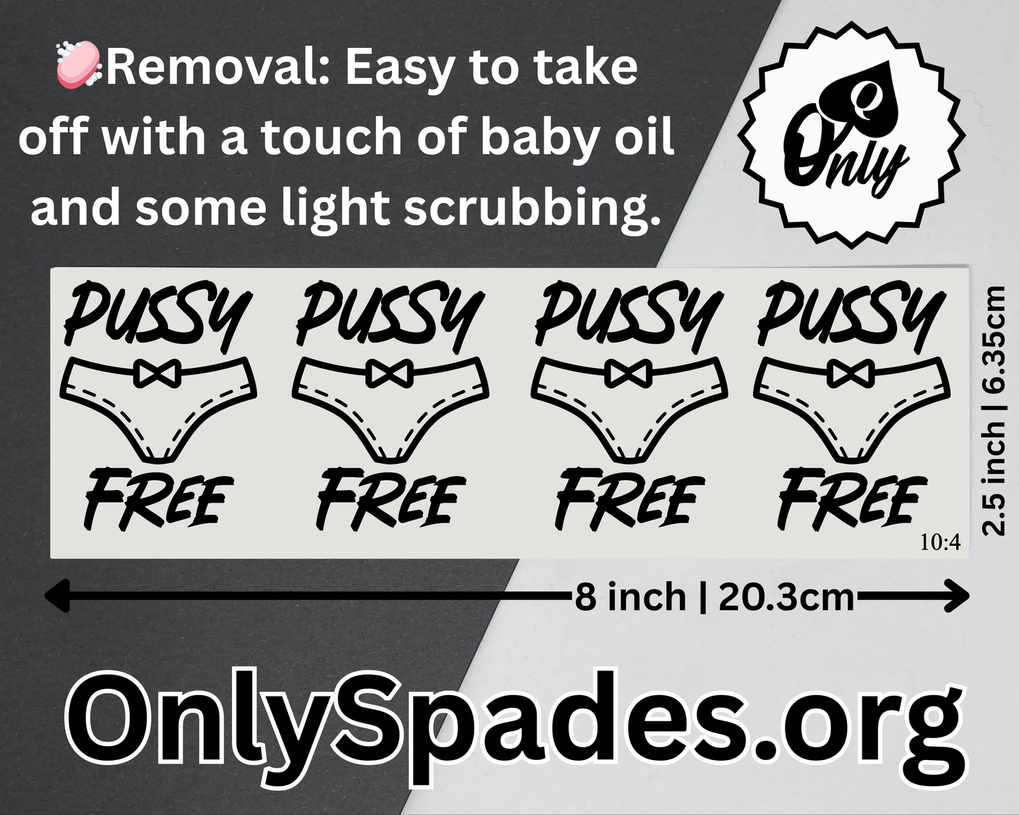Pussy Free Temporary Tattoos | for Sissy Training feminization Kink Accessory Submissive Pet Play Body Mark Kinky Humiliation Tattoo Pack