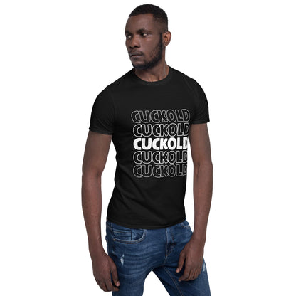 Cuckold T-shirt cuck clothing qos bbc whore tattoo bbc tattoo bnwo sissy clothes cuckold submissive sub queen of spades chastity cage bdsm