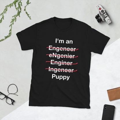 Funny Engineering Tshirt Funny Kink T-Shirt – BDSM Pet Play Humor Tee, Submissive Gift, STEM Fetish Shirt, Geeky Kinkwear